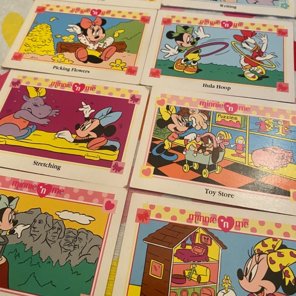 1991 Disney Minnie 'N Me Trading Cards  Minnie Mouse - Picture 3 of 3